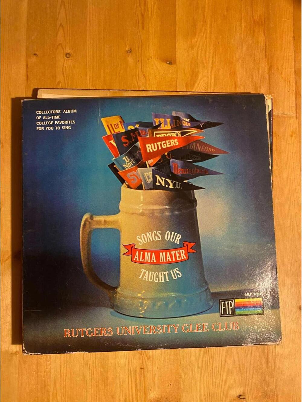 Rutgers University Glee Club - Songs Our Alma Mater Taught Us VG+ AB28